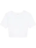 A.L.C. Wren round-neck cropped T-shirt - White