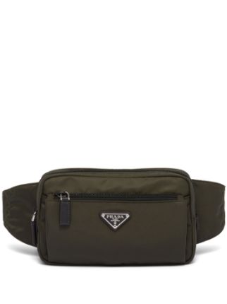 Prada Small Re-Nylon And Saffiano Leather Shoulder Bag - Farfetch