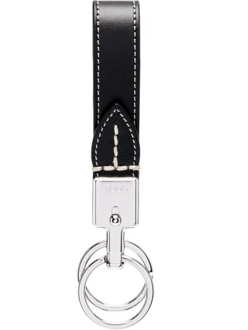 Tod's porte-clés en cuir - Noir - Tod's - Modalova