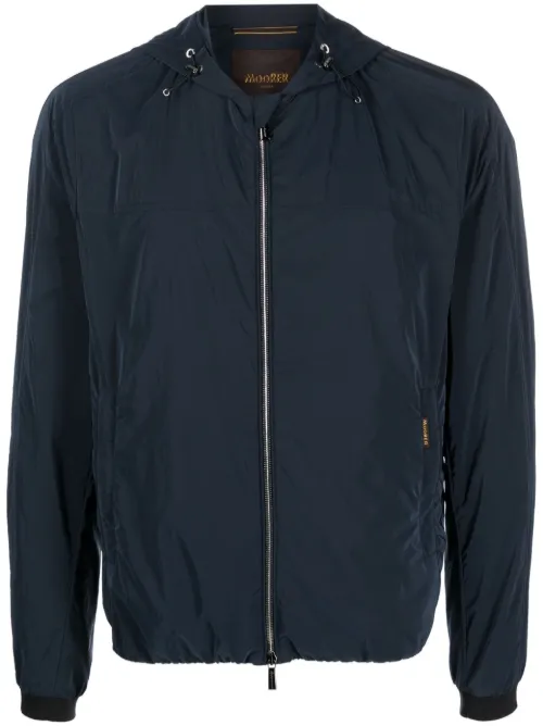 Veste zippée à capuche - Moorer - Modalova