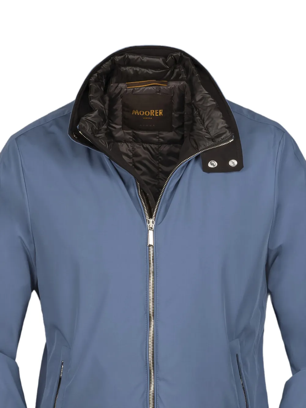 Moorer Jack met rits Blauw