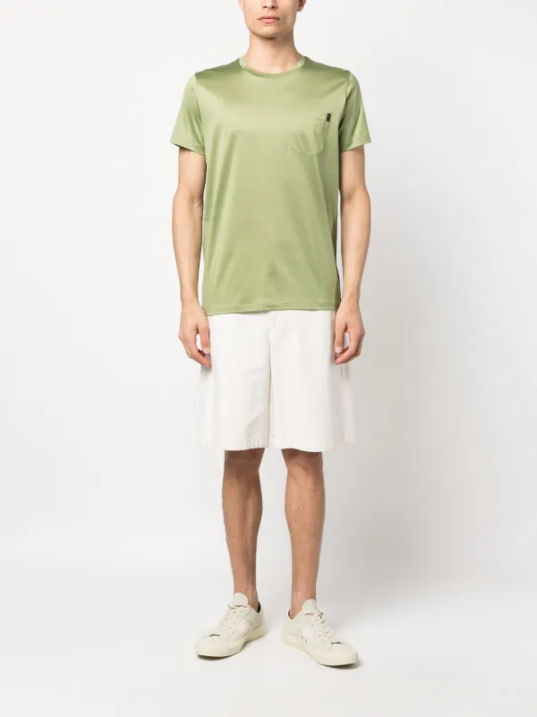 Moorer クルーネック サテンTシャツ - Farfetch