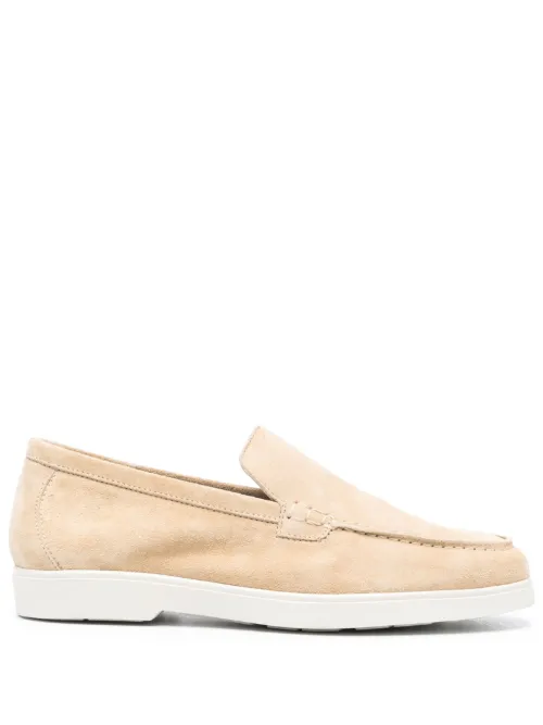 Mocassins en daim - Moorer - Modalova