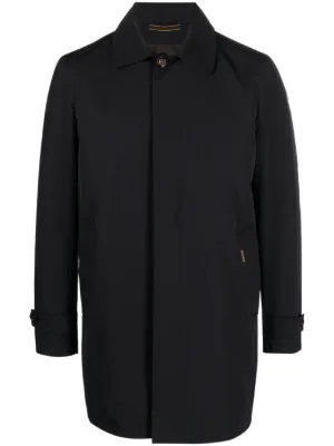 Moorer SC-Morandi-KM double-breasted Coat | Blue | FARFETCH CA
