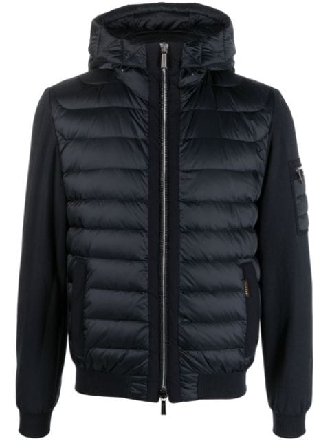 Moorer high-neck padded jacket