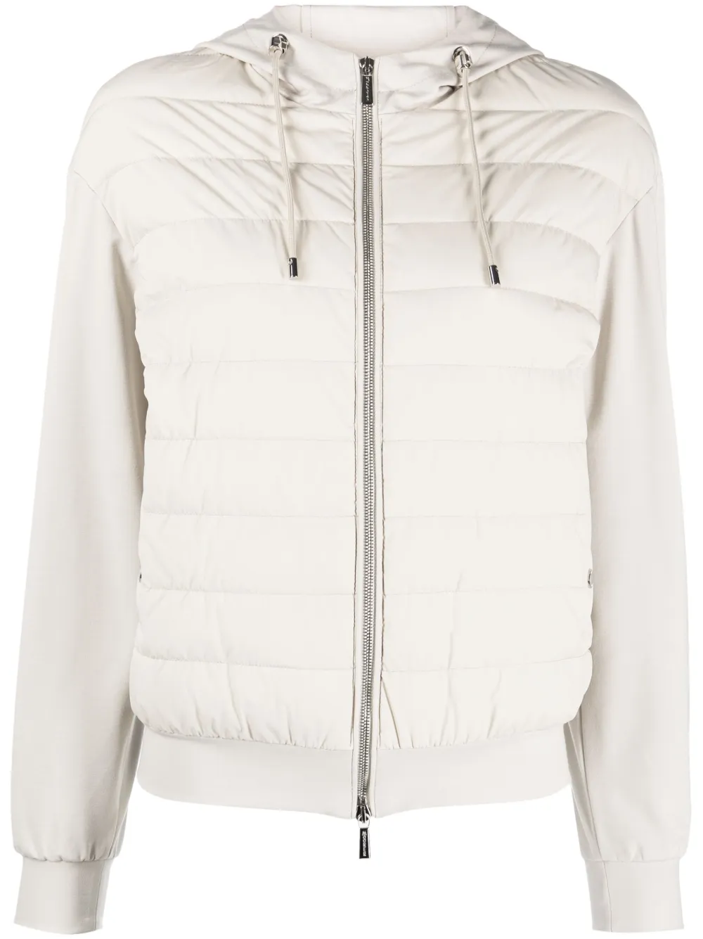 Moorer Chirico-s3f Padded Jacket In Neutrals