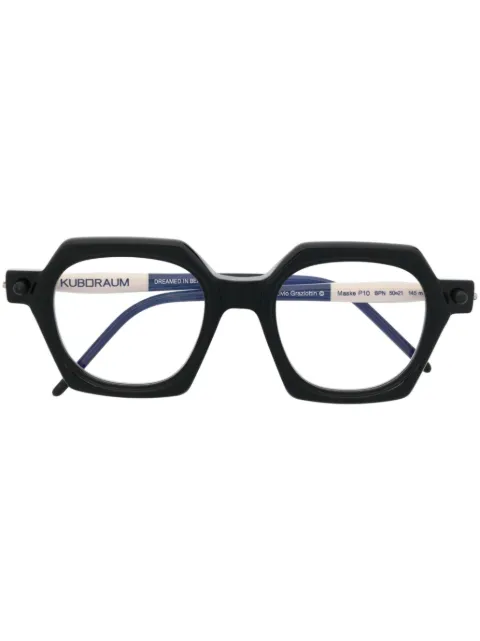 Kuboraum square-frame glasses