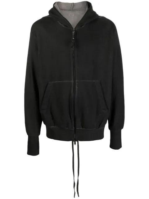 Isaac Sellam Experience zipped cotton hoodie jacket