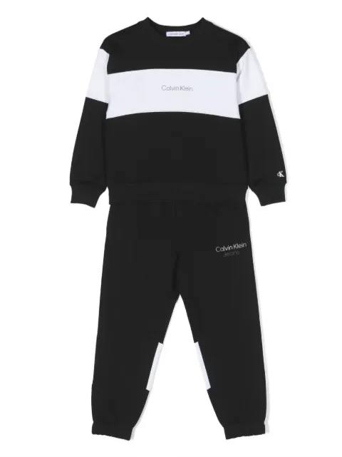Calvin Klein Kids two-tone set of two tracksuit