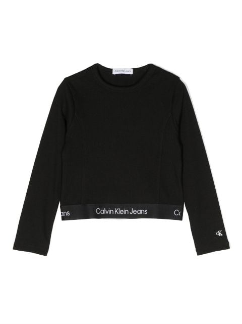 Calvin Klein Kids - logo-detail cotton T-shirt