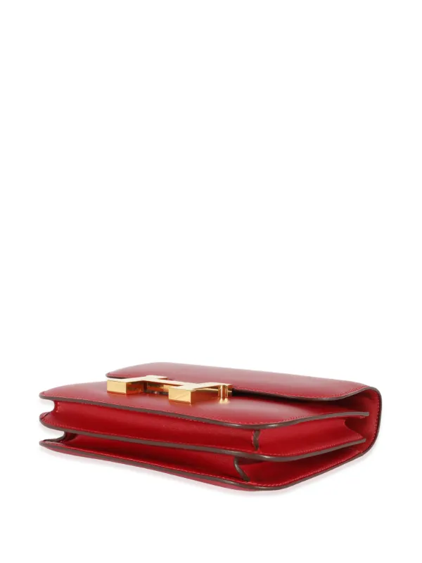 Hermès Pre-Owned Constance 18 Shoulder Bag | Red | FARFETCH ZA