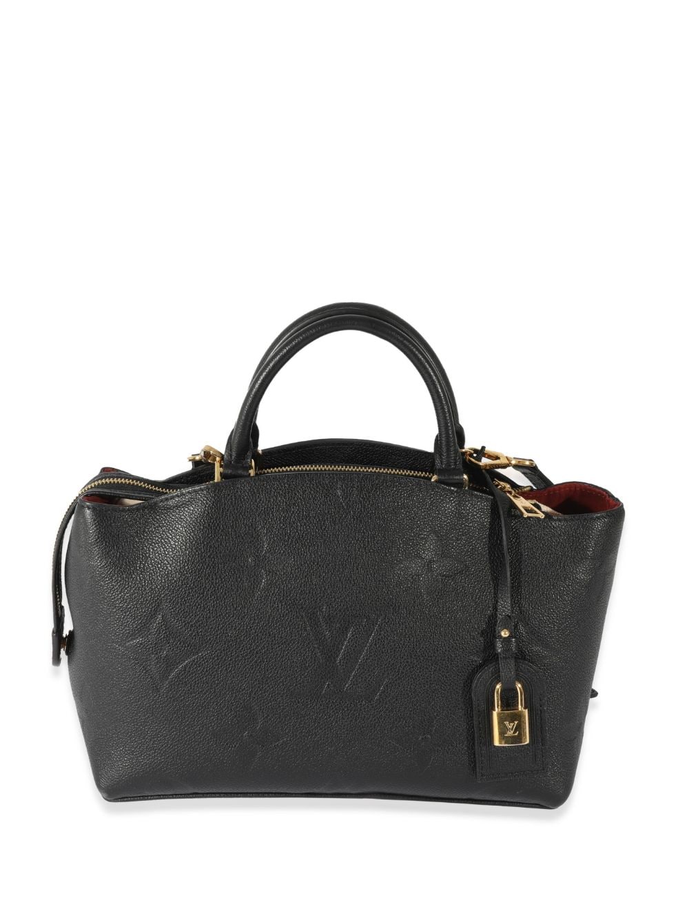 Louis Vuitton Petite Malle Souple Monogram Empreinte Black in