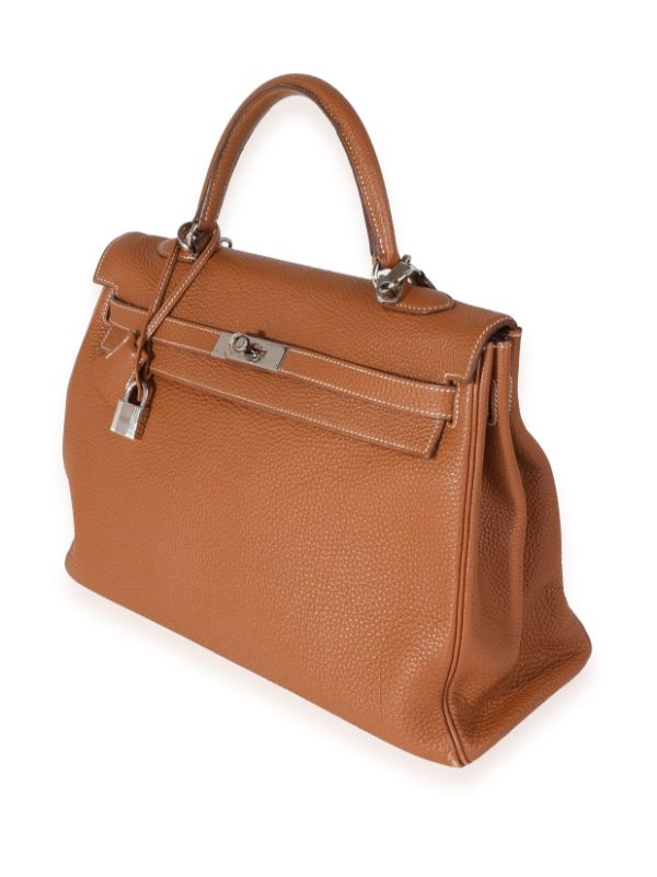 Hermès pre-owned Kelly 35 two-way Handbag - Farfetch