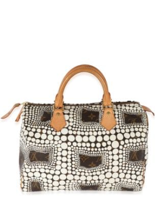 Louis Vuitton x Yayoi Kusama pre-owned Infinity Dots Monogram Speedy 30  Handbag - Farfetch