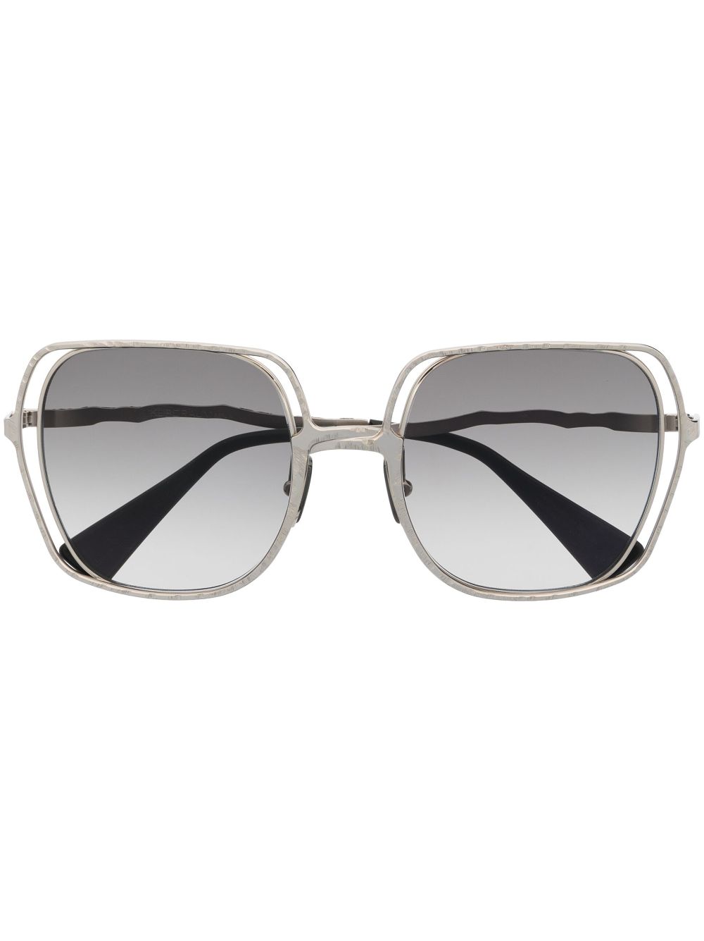 Kuboraum H14 Geometric-frame Sunglasses