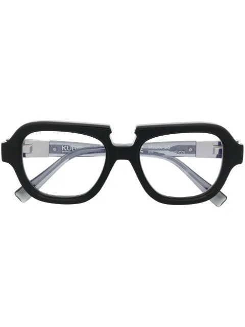Kuboraum S5 square-frame glasses