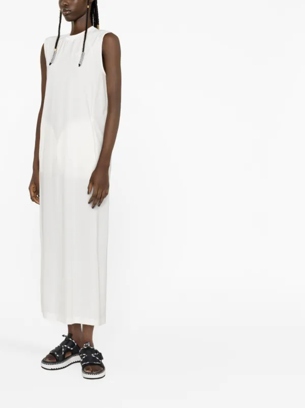 Y-3 3-stripes Sleeveless Dress | White | FARFETCH