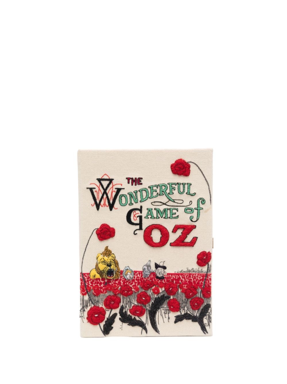 Olympia Le-Tan Wizard Of Oz Embroidered Book Clutch - Farfetch