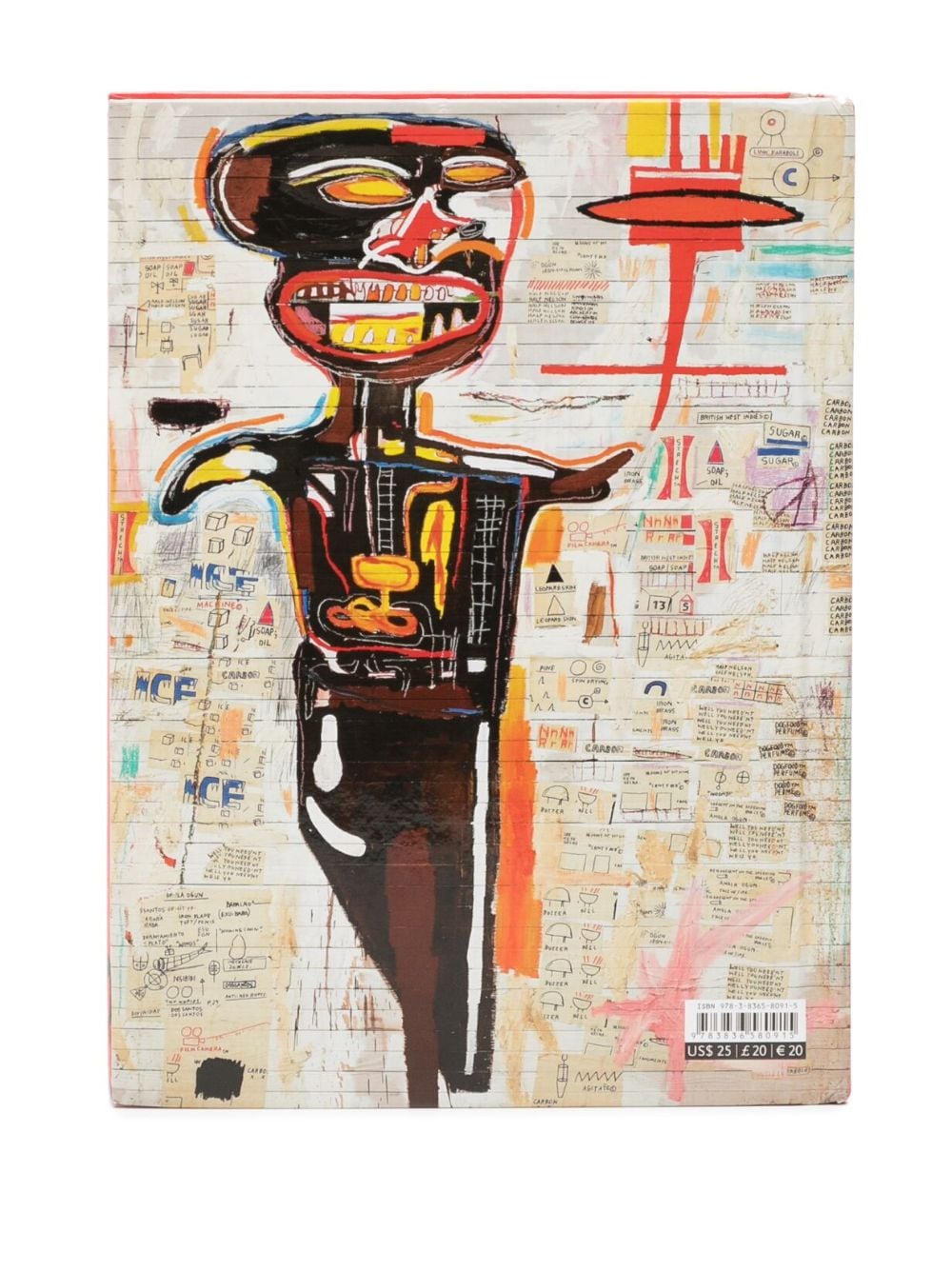 TASCHEN Jean-Michel Basquiat. 40th Ed. boek - Rood