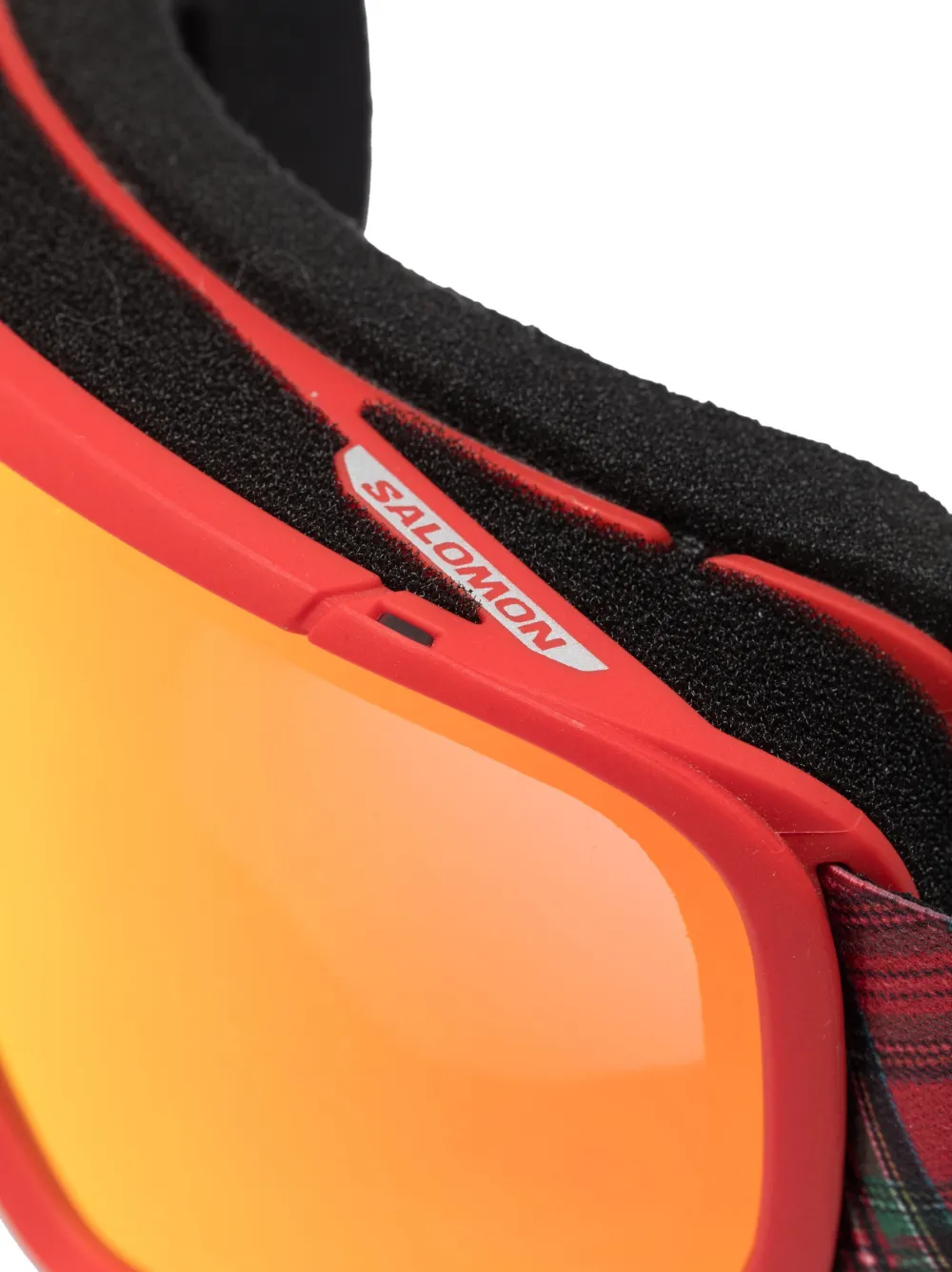  Erl Biker-style Frame Mirrored Sunglasses 