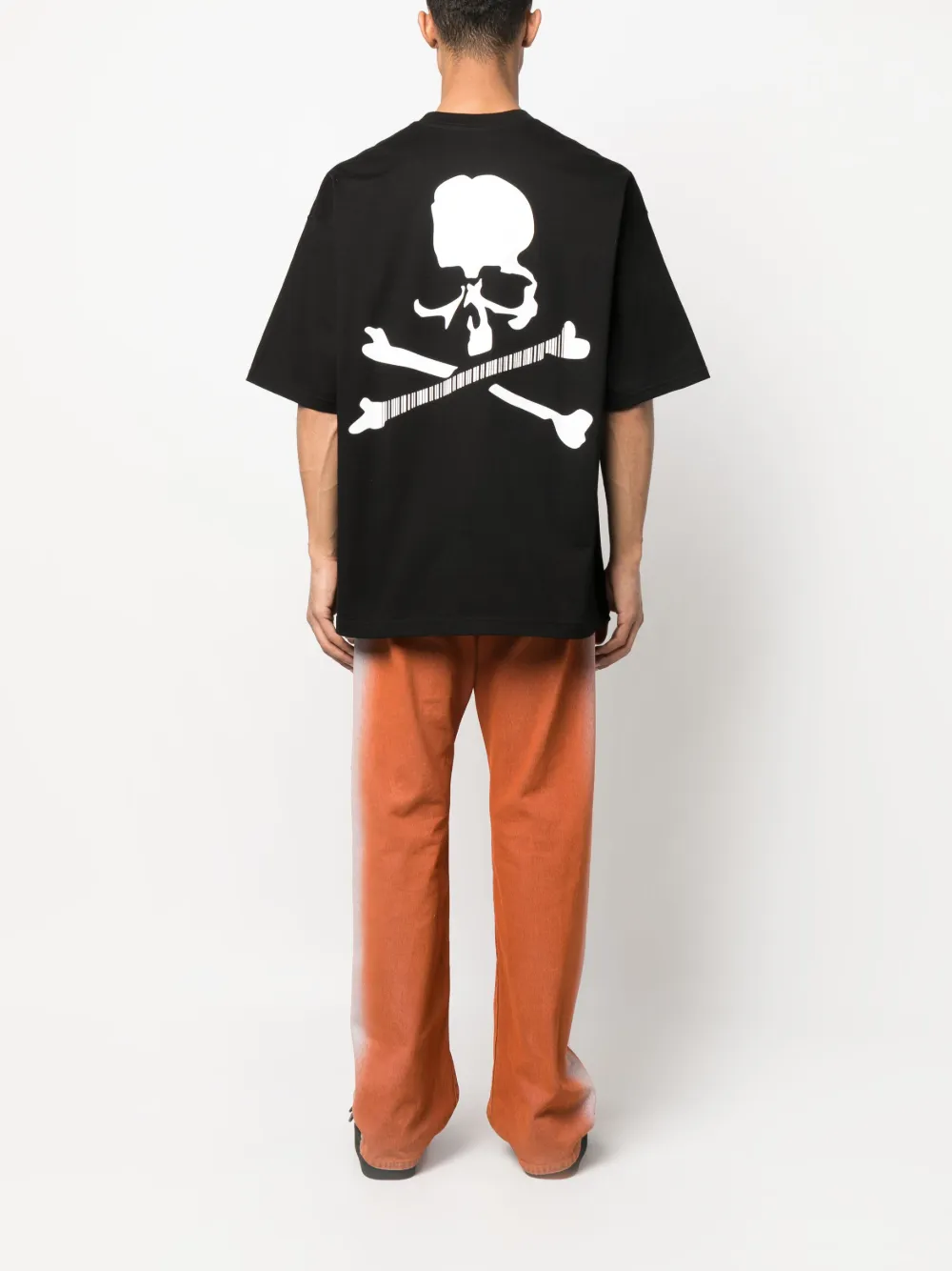 Mastermind Japan Skull-print Oversized T-shirt In Black