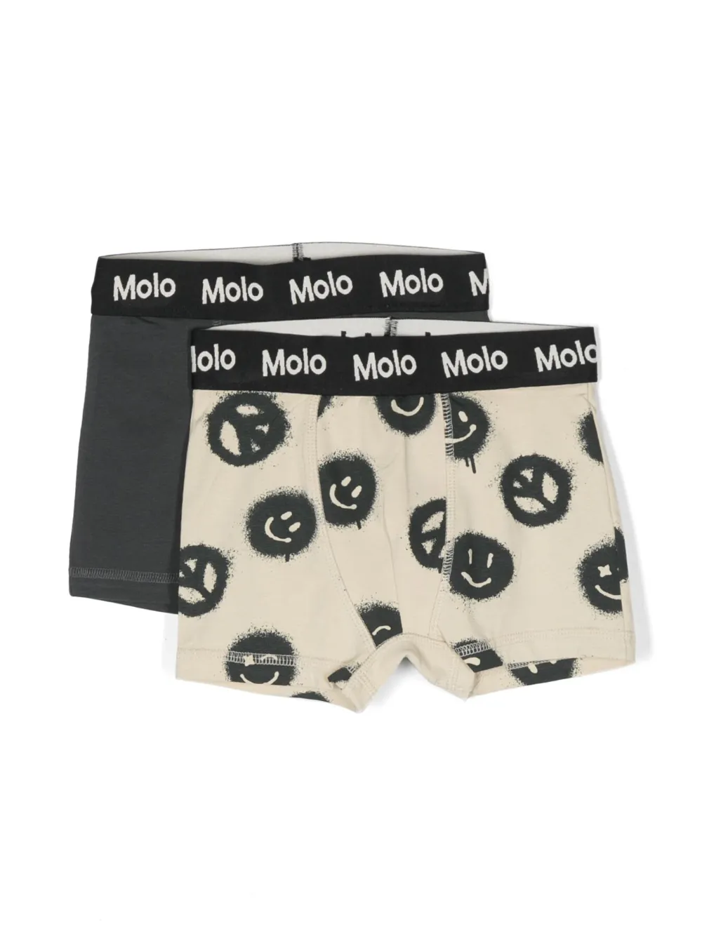 Molo logo-waistband boxer (set of three) - Grey