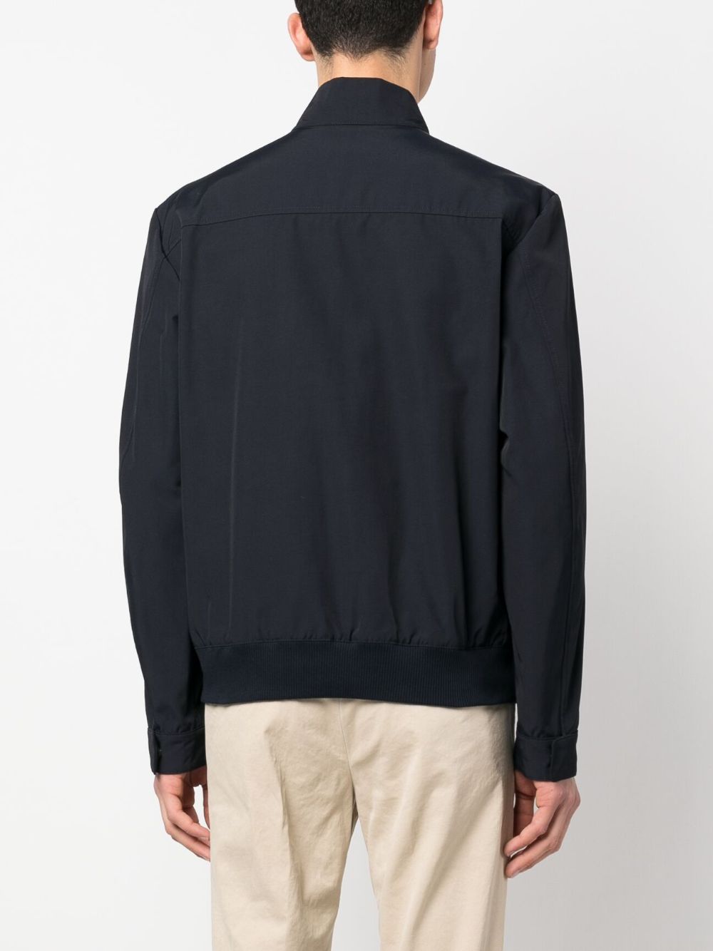 Shop Fay High-neck Lightweight Jacket In Blau