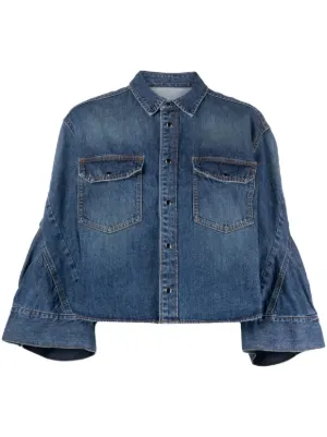 sacai Denim Jackets for Women - Shop on FARFETCH