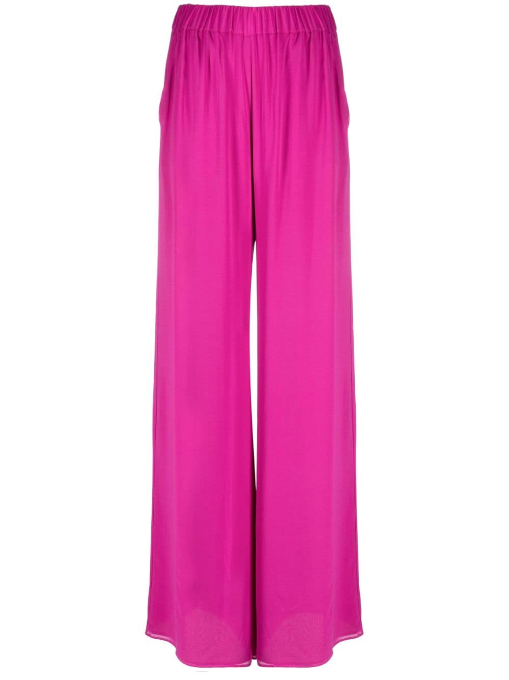 Marella Terme Cropped Flare Pants In Pink