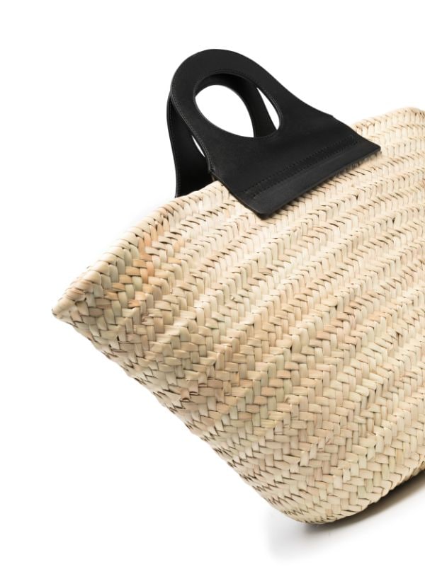 New Hereu Cabas straw woven bag