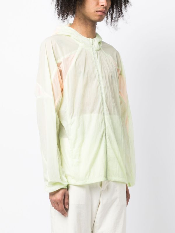 Off white outlet transparent jacket