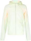Post Archive Faction transparent-design hooded jacket - Green