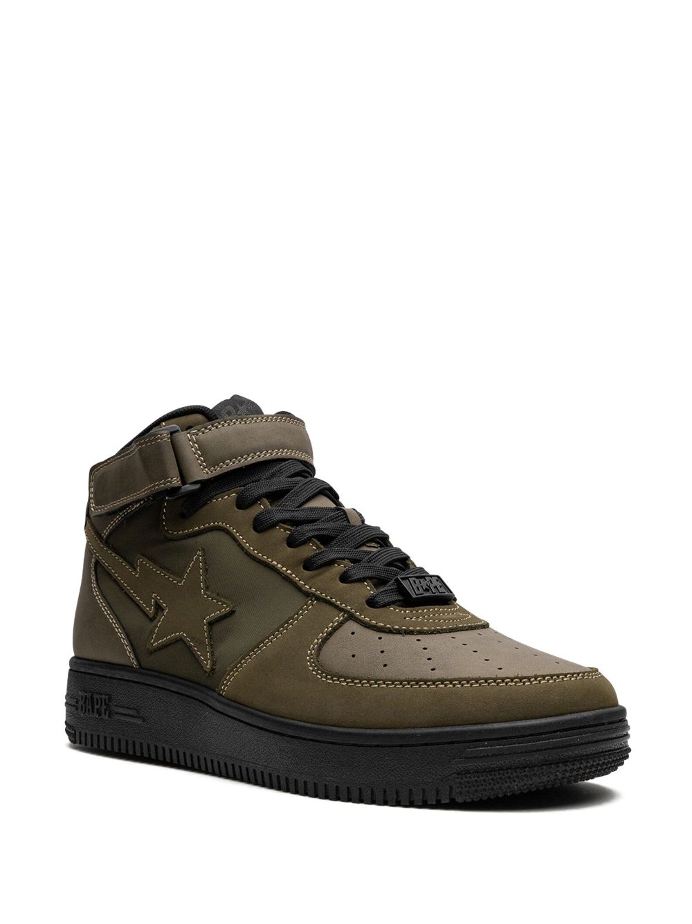 A BATHING APE® Military Bapesta sneakers - Groen