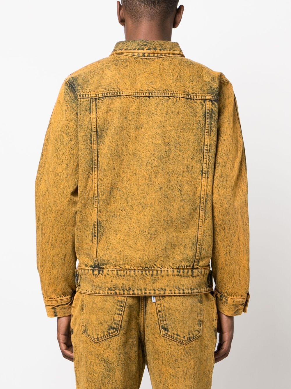 JUNTAE KIM cut-out Detail Gabardine Jacket - Farfetch