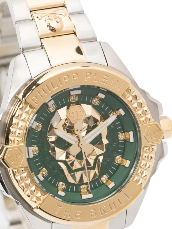 41㎜サイズ Philipp Plein The $kull 腕時計 フィリッププレイン Philipp Plein The $kull 41mm | Green | FARFETCH