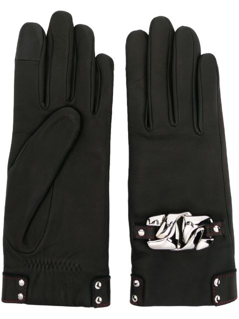 Agnelle Annaluciaa leather gloves