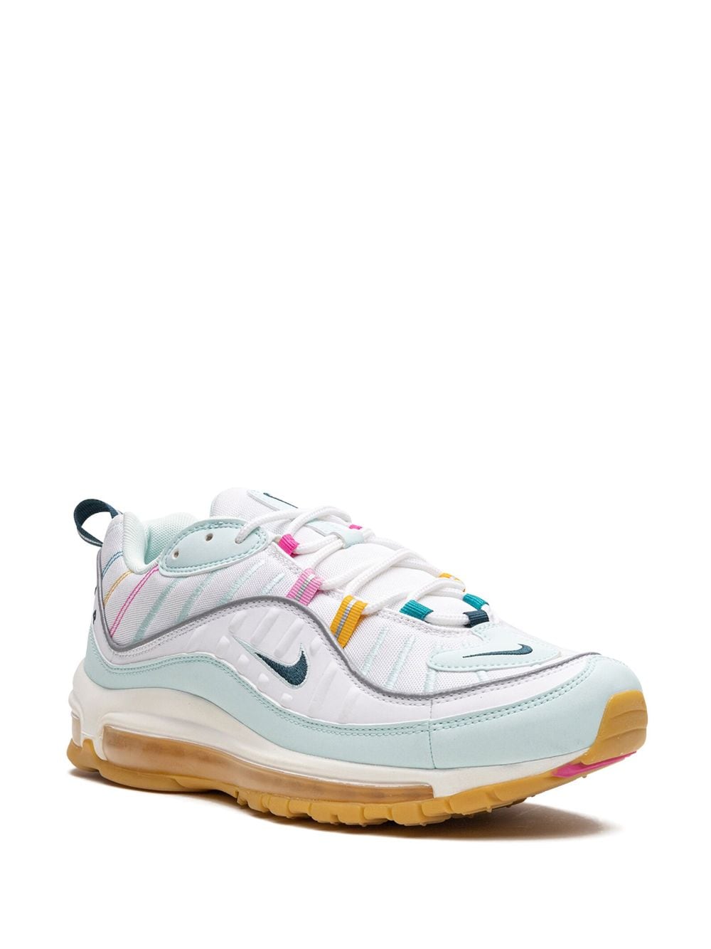 Shop Nike Air Max 98 Low-top Sneakers In White