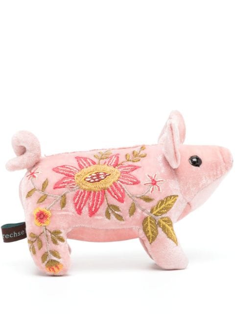 Anke Drechsel pig embroidered soft toy 