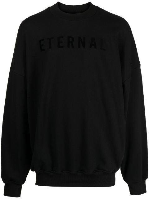 Fear Of God Eternal slogan-print sweatshirt