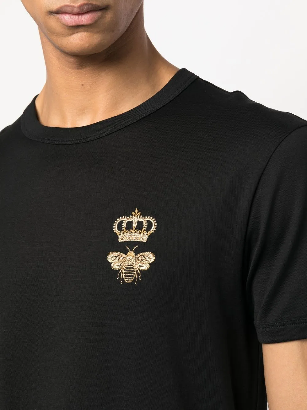 Dolce & Gabbana Blue Cotton 2017 Motive T-Shirt main image 0