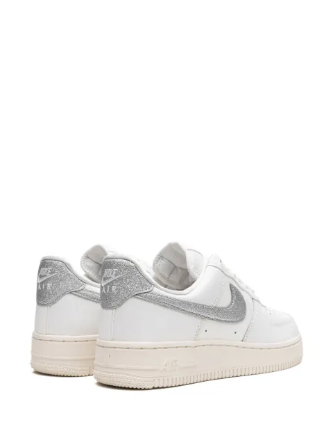 Nike Air Force 1 '07 "Summit White/Sail White/Metallic Silver" sneakers DQ7569 - 2
