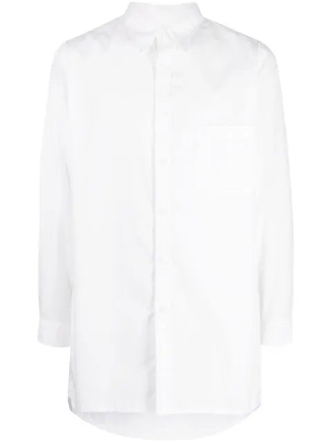 Yohji Yamamoto cotton long shirt