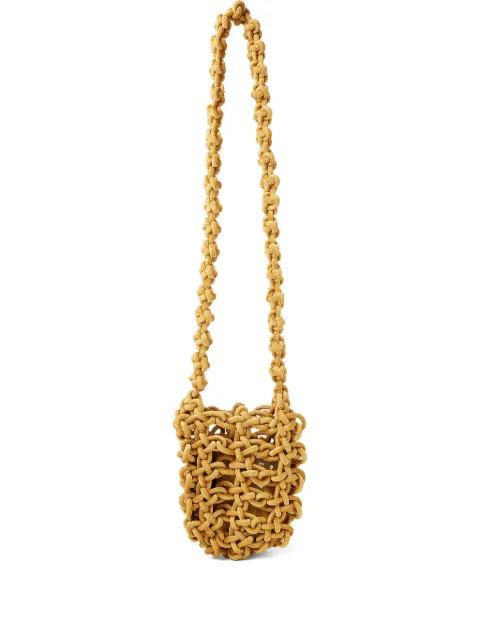 Kara Velvet Knot shoulder bag