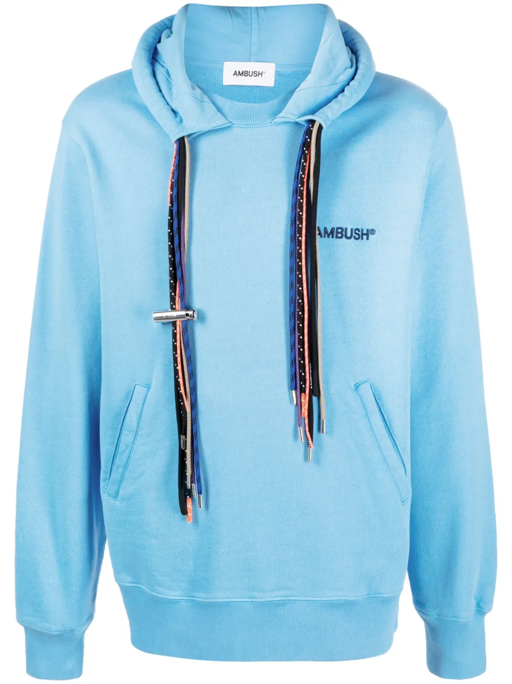 AMBUSH hoodie con múltiples cordones | azul | Image 1