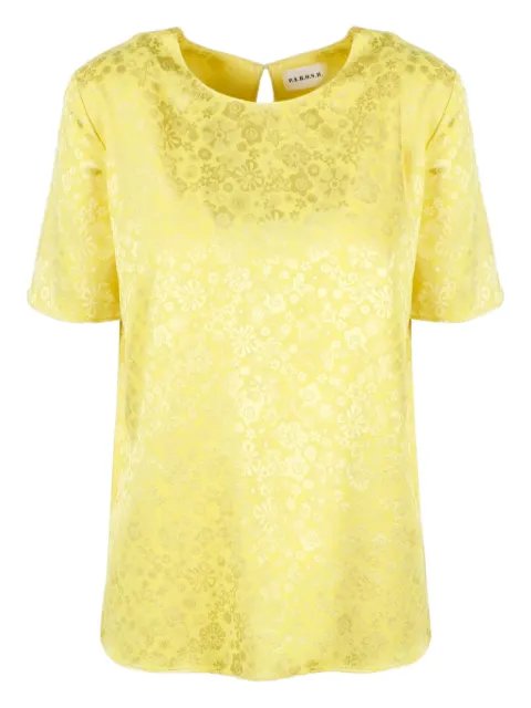 P.A.R.O.S.H. blusa con motivo floral