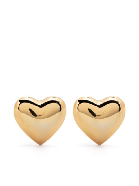 Moschino heart-cut earrings