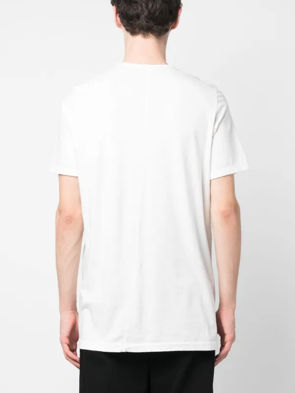 Tシャツ・カットソー DRKSHDW OVERSIZED WHITE T-SHIRT IN COTTON Rick Owens Drkshdw Oversized Graphic-print Cotton T-shirt In