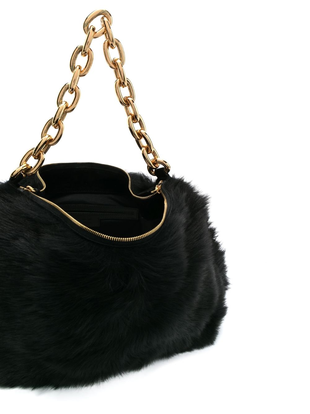 KHAITE Clara Shearling Shoulder Bag - Farfetch