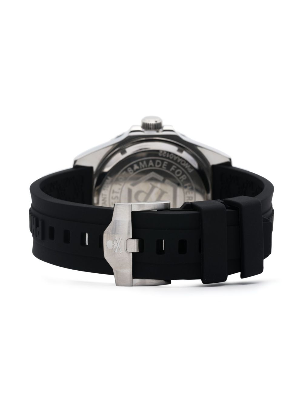 Shop Philipp Plein The $kull Diver 43mm In Black