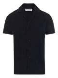 Orlebar Brown Howell cotton towelling shirt - Blue